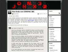 Tablet Screenshot of j0hnx3r.org